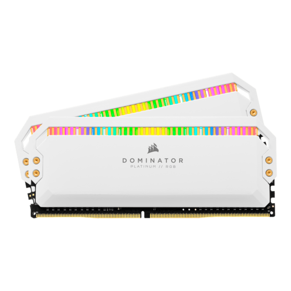 Memoria Ram Corsair Dominator Platinum Rgb Blanco Ddr4 16Gb (2X8Gb)  4000 Mhz