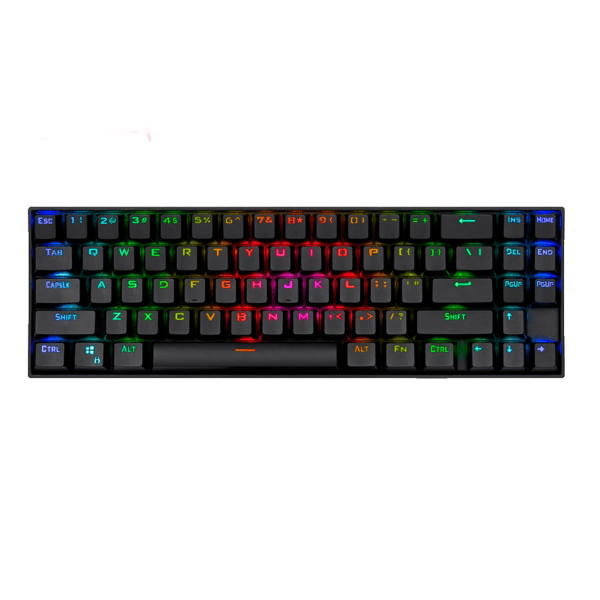 Teclado Redragon K599-Krs Deimos Rgb Mecánico  Inalámbrico Ingles Switch Rojo