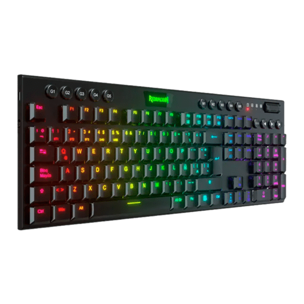 Teclado Redragon  Horus K619 Rgb Mecánico Usb Español Swicth Rojo - Image 2