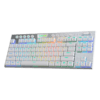 Teclado Redragon Horus K621W  Rgb Tkl Blanco Mecánico Inalámbrico Español  Switch Rojo - Image 3