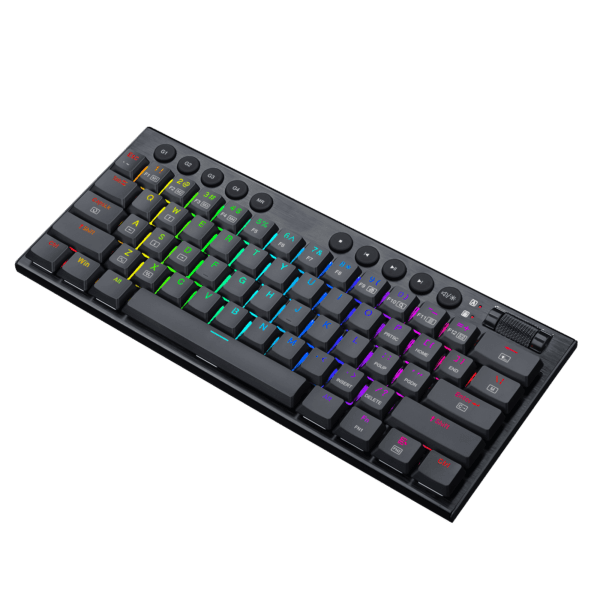 Teclado Redragon Horus Mini K632 Mecánico Inalámbrico Ingles Switch Rojo - Image 5