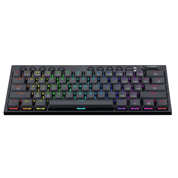 Teclado Redragon Horus Mini K632 Mecánico Inalámbrico Ingles Switch Rojo - Image 6