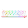 Teclado Redragon Dragonborn K630 Rgb Mecánico 60% Blanco Switch Azul