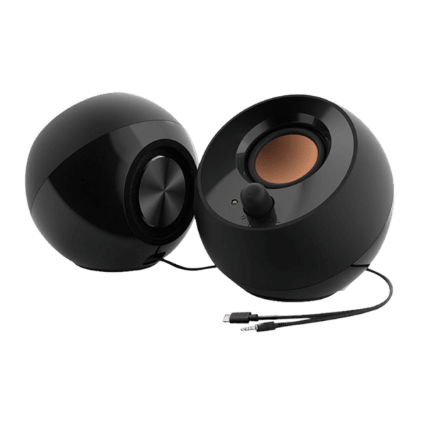 Parlante  Creative  Pebble V2 Altavoces 2.0 De Escritorio Color Negro