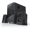 Parlante  Creative  Sbs E2500 Altavoces 2.1 Equipo De 4 Pza./Color Negro