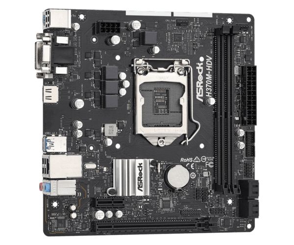 Tarjeta Madre Intel Asrock H370M-Hdv Ddr4  Intel® H370 - Image 3
