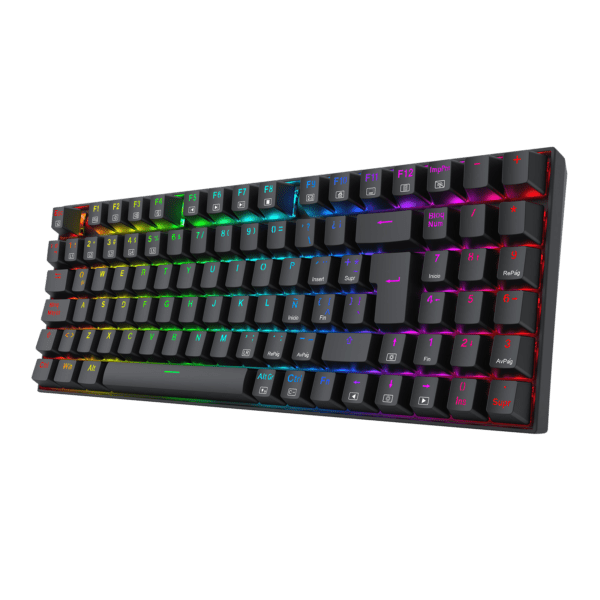 Teclado Redragon K669 Ziggs Mecánico  Rgb Switch Rojo español - Image 3