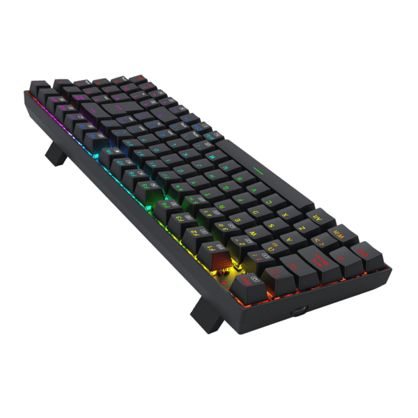Teclado Redragon K669 Ziggs Mecánico  Rgb Switch Rojo español - Image 6