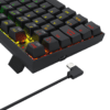 Teclado Redragon K669 Ziggs Mecánico  Rgb Switch Rojo español - Image 7