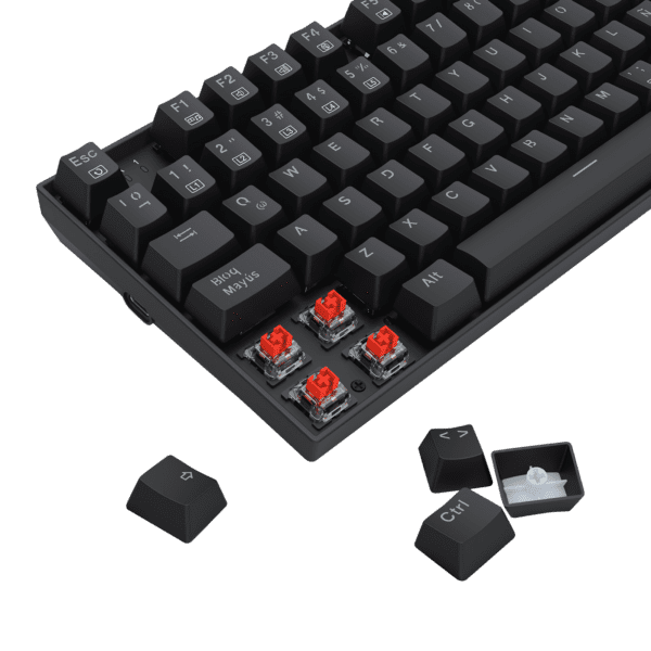 Teclado Redragon K669 Ziggs Mecánico  Rgb Switch Rojo español - Image 8