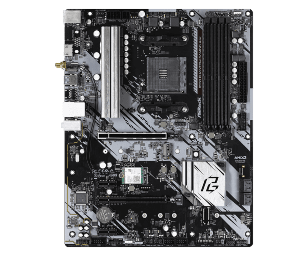 Tarjeta Madre Amd Asrock B550 Phantom Gaming 4/Ac Am4 Ryzen Serie 3000, 4000, 5000  Ddr4 - Image 2