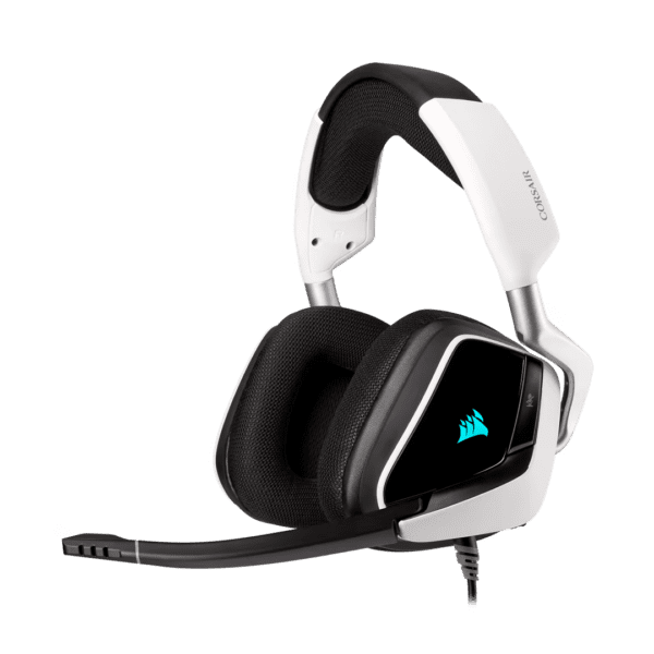 Audifono Corsair Void Rgb Elite Blanco Usb 7.1 Envolvente