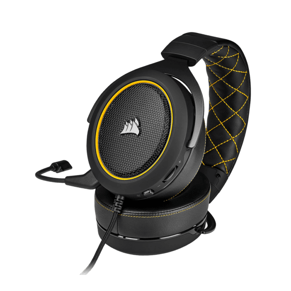 Audifono Corsair Hs60 Pro Amarillo 7.1 Envolvente 3,5 Mm - Image 4