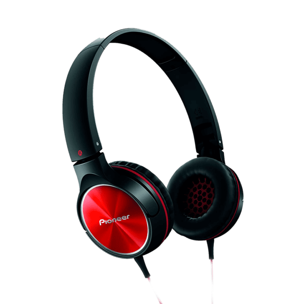 Audifono Pioneer Se-Mj532-R  Diadema Cerrado Plegable Color Rojo - Image 3