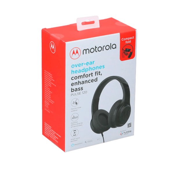 Audifono Motorola Mo Pulse 120 Negro - Image 3