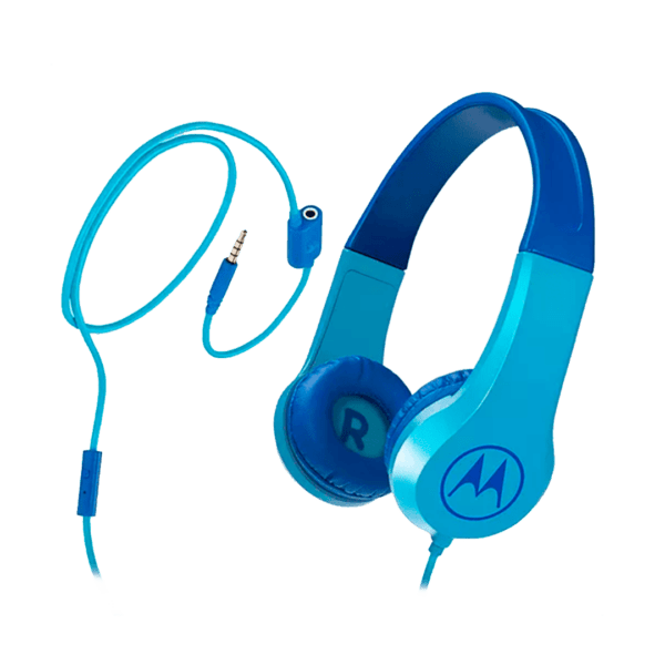 Audifono Motorola Mo Squads 200 Para Niños Azul - Image 3