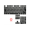 Keycaps Redragon A130B Scarab Black español - Image 2