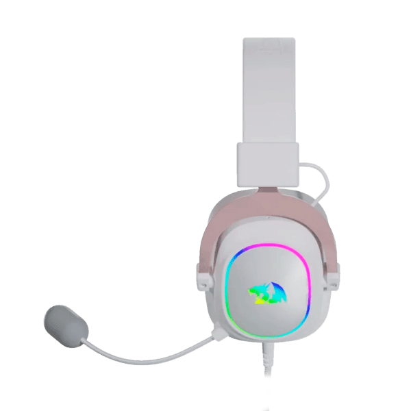 Audifono Redragon H510W-Rgb Zeus X 7.1 Virtual, Usb, Rgb, Blanco - Image 3