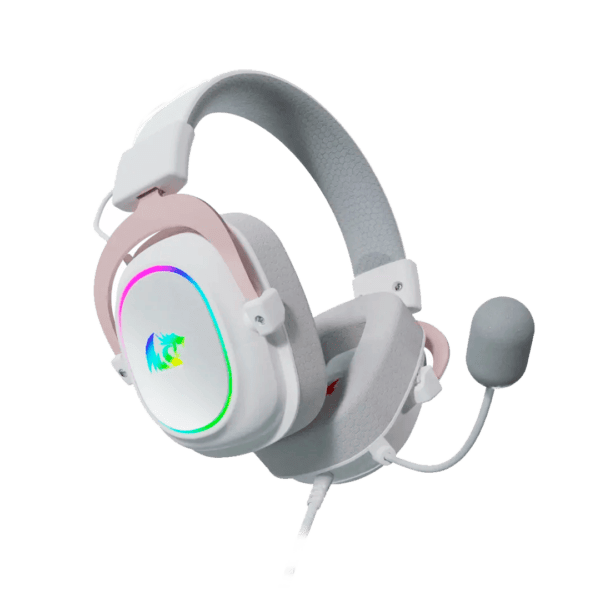 Audifono Redragon H510W-Rgb Zeus X 7.1 Virtual, Usb, Rgb, Blanco - Image 2