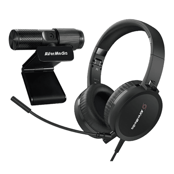 Streaming Avermedia  Bo317  Kit Cámara Web Fhd + Auriculares - Image 2