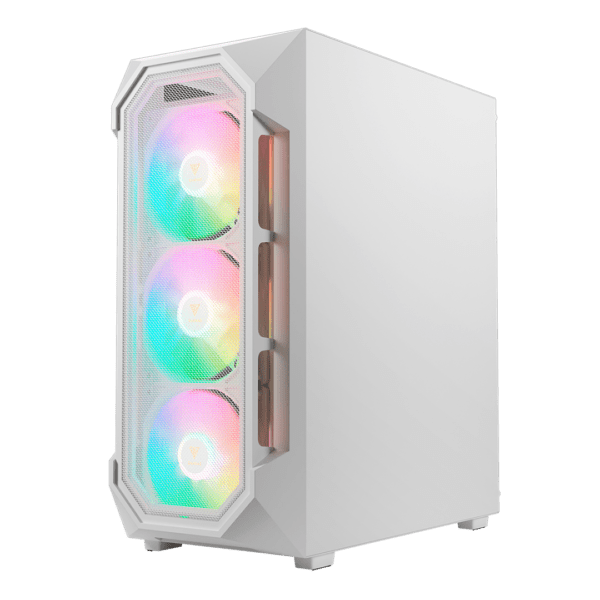 CASE GAMDIAS AURA GC1 Elite WH ARGB MID Tower, ATX. - Image 3