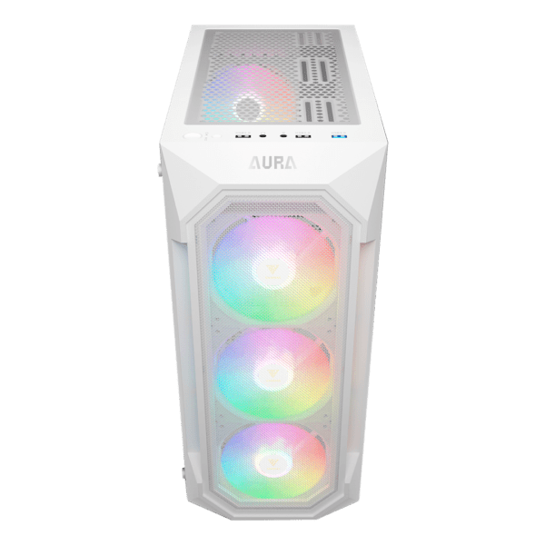 CASE GAMDIAS AURA GC1 Elite WH ARGB MID Tower, ATX. - Image 2