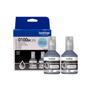 TINTA BROTHER BTD100BK2PK PACK 2 TINTAS ORIGINAL a negro