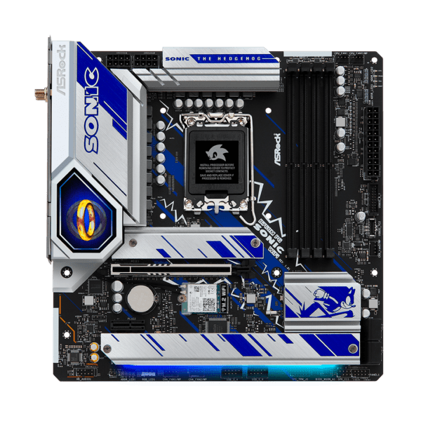TARJETA MADRE INTEL ASROCK B760M PG SONIC WiFi  DDR5 7200+(OC) - Image 4