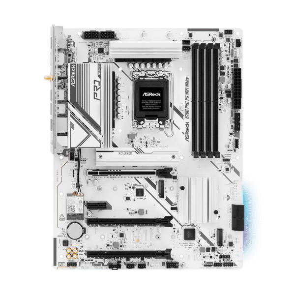 TARJETA MADRE INTEL ASROCK B760 PRO RS WIFI WHITE  DDR5 7200Mhz - Image 2