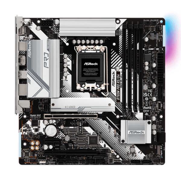 TARJETA MADRE INTEL ASROCK B760M PRO RS/D4 DDR4 5333Mhz - Image 2