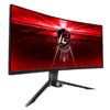 MONITOR ASROCK PG34WQ15R2B 34"WQHD, Curvo 1500R VA, 165Hz , 1ms MRTP - Image 2