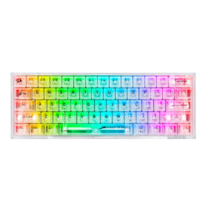TECLADO REDRAGON K617CT-RGB Fizz  RGB Transparente