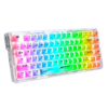 TECLADO REDRAGON K649CT ELF PRO RGB Transparente, Switch Custom, Wireless BT, Dongle,78% - Image 3