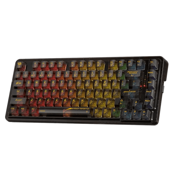 TECLADO REDRAGON K649CT ELF PRO RGB Black, Switch Custom, Wireless BT, Dongle,78% - Image 4