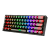 TECLADO REDRAGON K617CTB-RGB Fizz RGB Black, Bluetooth Dongle USB, 60% - Image 2