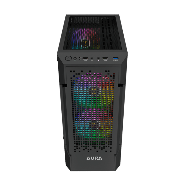 CASE GAMDIAS AURA GC7 ARGB ATX, Micro-ATX, ITX ARGB - Image 2