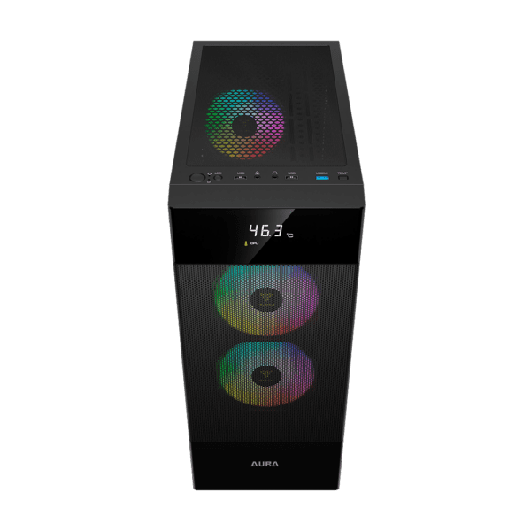 CASE GAMDIAS AURA GC5 ELITE ARGB ATX, Micro-ATX, ITX  ARGB - Image 2
