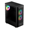 CASE GAMDIAS AURA GC6 ELITE ARGB ATX, Micro-ATX, ITX ARGB - Image 3