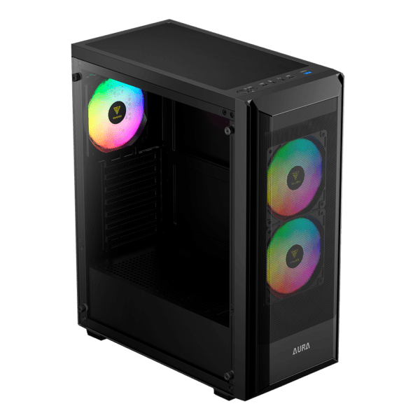 CASE GAMDIAS AURA GC6 ELITE ARGB ATX, Micro-ATX, ITX ARGB - Image 3