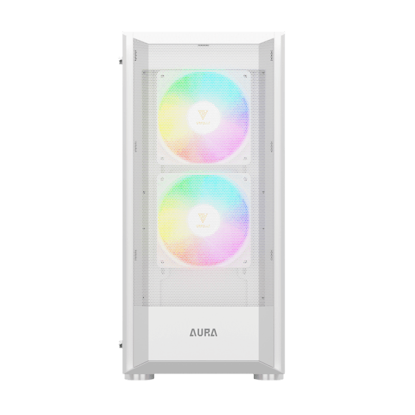 CASE GAMDIAS AURA GC6 ELITE ARGB WH ATX, Micro-ATX, ITX  ARGB - Image 3