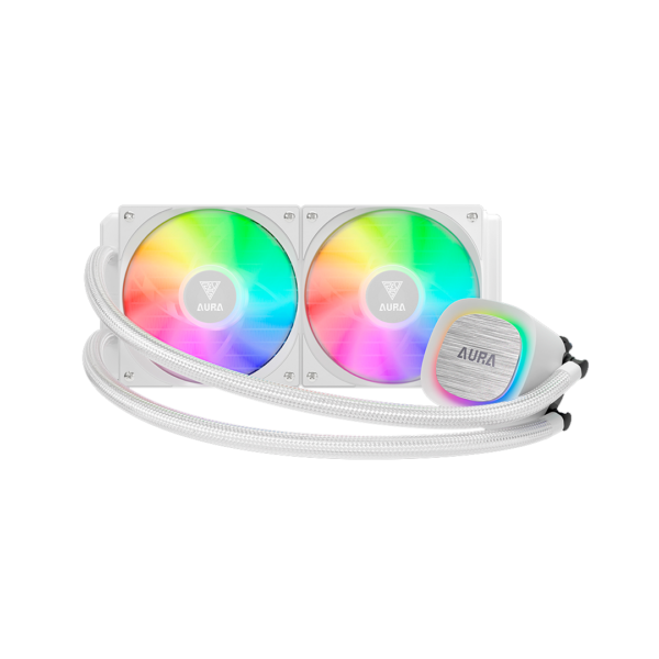 REFRIGERACION LIQUIDA GAMDIAS AURA GL240 V2 WH Intel: LGA 1700 ,AMD: AM5 ARGB - Image 2
