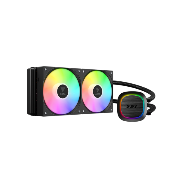 REFRIGERACION LIQUIDA GAMDIAS AURA GL240 V2 Intel: LGA 1700 AMD: AM5 ARGB