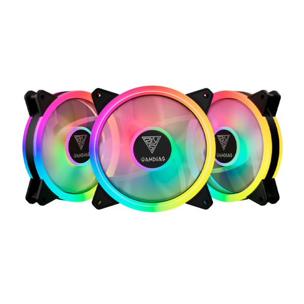 VENTILADOR GAMDIAS AEOLUS M2-1203 LITE 120mm ARGB
