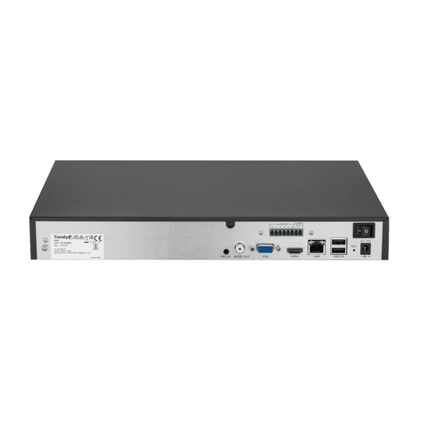 GRABADOR IP 20CH TIANDY TC-R3220 I/B/K/V3.1 H.265  20ch NVR - Image 3