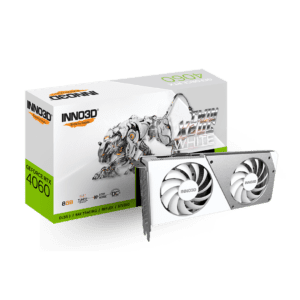 TARJETA DE VIDEO INNO3D GEFORCE RTX4060 TWIN X2 OC WHITE 8GB GDDR6