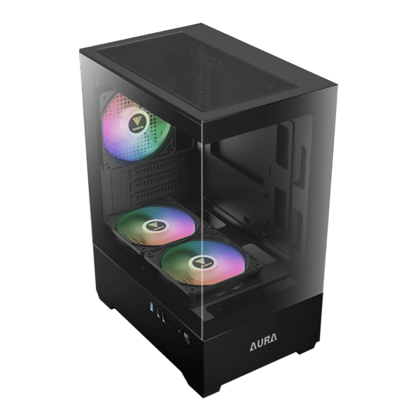 CASE GAMDIAS AURA GC9M ARGB Micro-ATX, Mini-ITX - Image 2