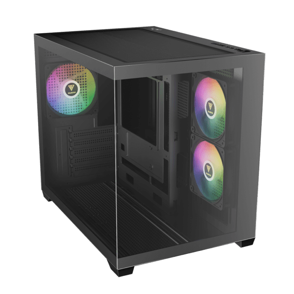 CASE GAMDIAS AURA GC10M ARGB E-ATX, ATX, Micro-ATX, ITX - Image 2