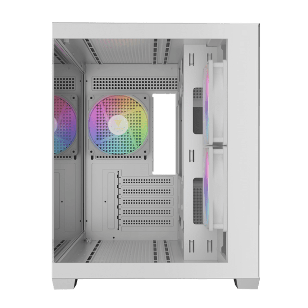 CASE GAMDIAS AURA GC10M ARGB WH E-ATX, ATX, Micro-ATX, ITX - Image 4
