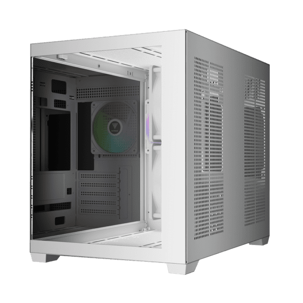 CASE GAMDIAS AURA GC10M ARGB WH E-ATX, ATX, Micro-ATX, ITX - Image 5